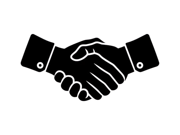 Best used cars in Calicut: this image showing two hands shaking, like agreeing to something.